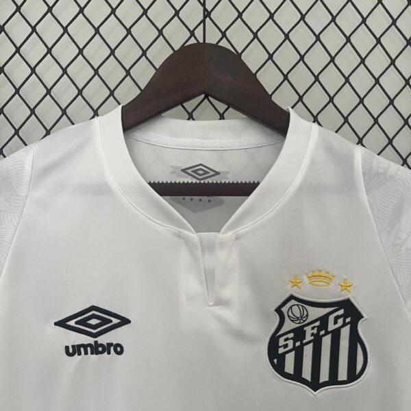 Camisa Santos 2023  Torcedor Umbro Masculina -Branco - Image 2