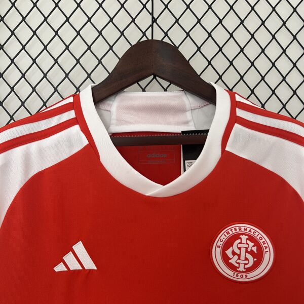 Camisa Internacional I 24/25 Torcedor Adidas Masculina - Vermelho+Branco - Image 2