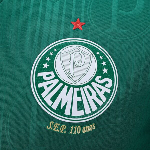 Camisa Palmeiras I 24/25 Torcedor Puma Masculina - Verde - Image 8