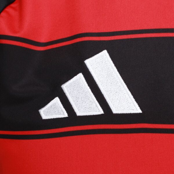 Camisa Flamengo I 25/26 Torcedor Adidas Masculina - Preto - Image 5