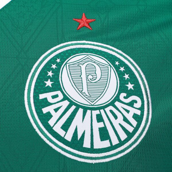 Camisa Palmeiras Home 25/26 Torcedor Puma Masculina - Verde - Image 7