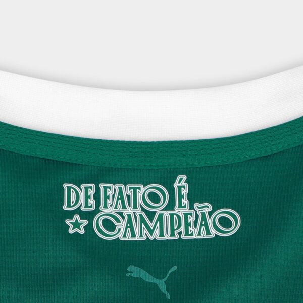 Camisa Palmeiras Home 25/26 Torcedor Puma Masculina - Verde - Image 3