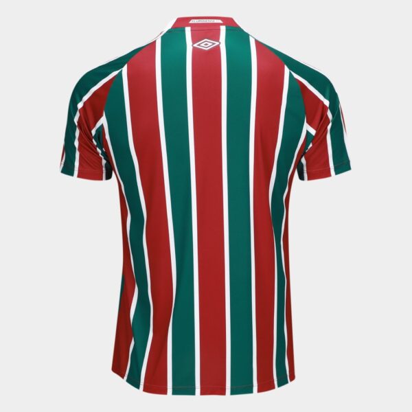 Camisa Fluminense I 25/26 Torcedor Umbro Masculina - Verde+Vermelho - Image 2