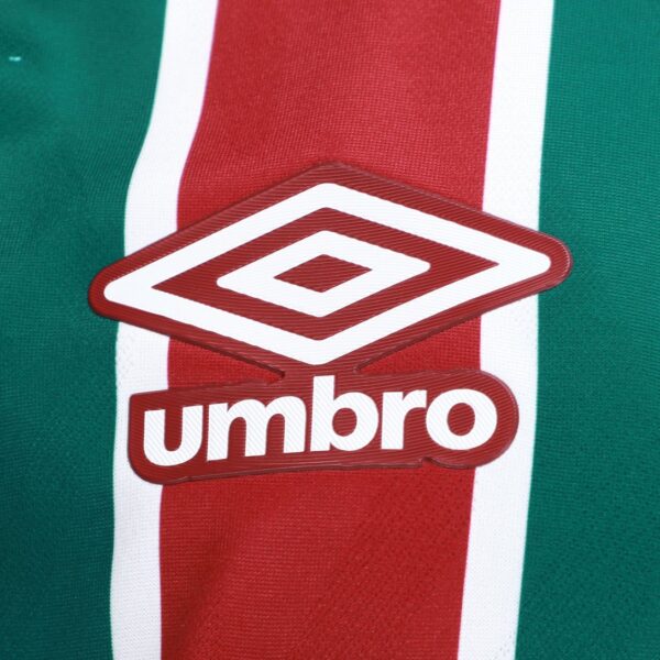 Camisa Fluminense I 25/26 Torcedor Umbro Masculina - Verde+Vermelho - Image 4