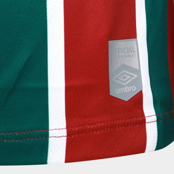 Camisa Fluminense I 25/26 Torcedor Umbro Masculina - Verde+Vermelho - Image 5