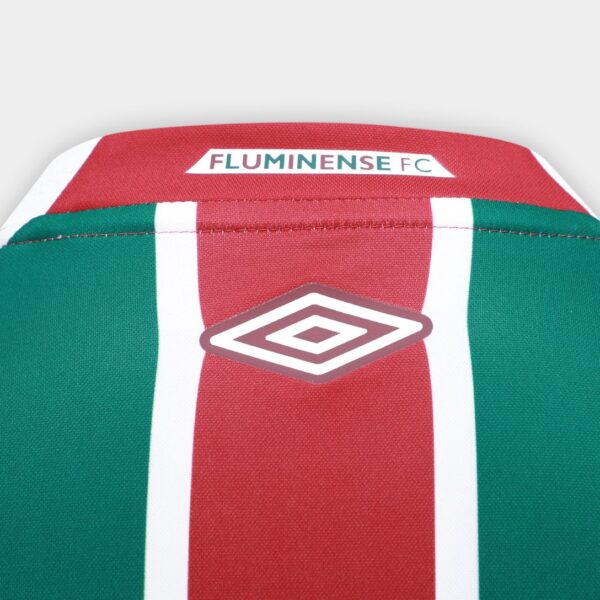 Camisa Fluminense I 25/26 Torcedor Umbro Masculina - Verde+Vermelho - Image 6