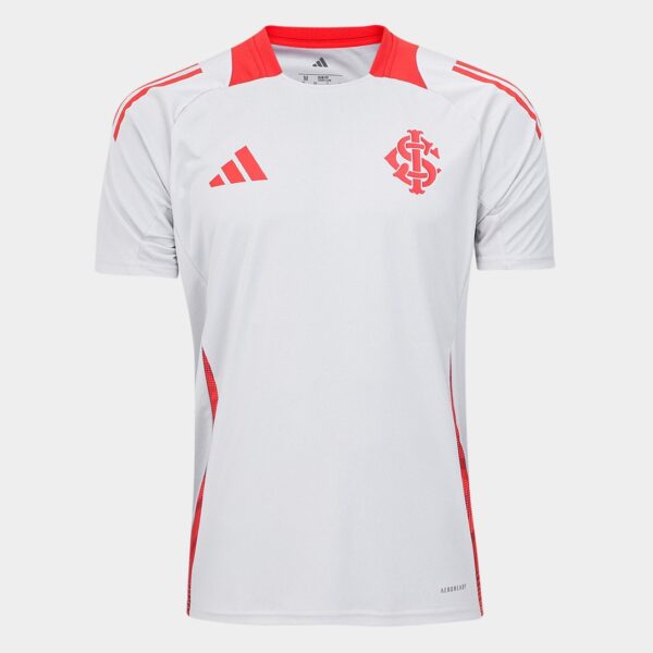 Camisa Internacional 25/26 Treino Adidas Masculina - Cinza