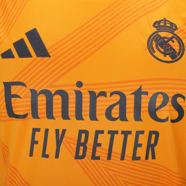 Camisa Real Madrid Away 24/25 Torcedor Adidas Masculina - Laranja - Image 4