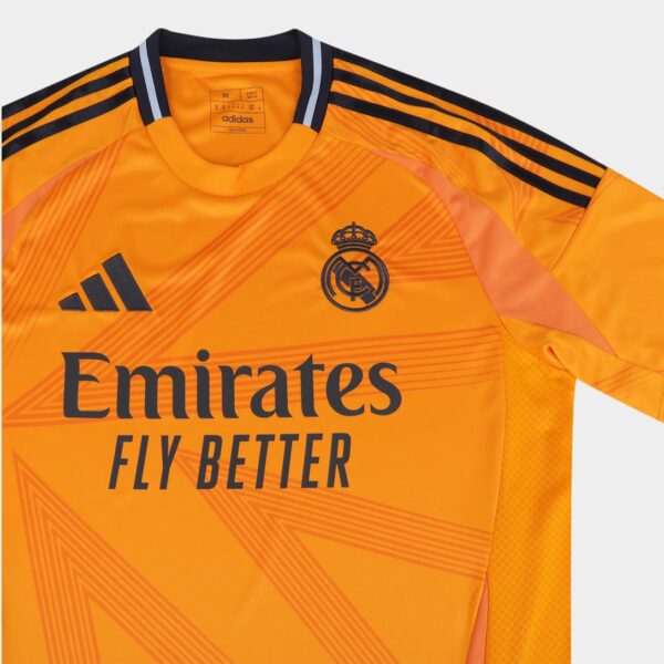 Camisa Real Madrid Away 24/25 Torcedor Adidas Masculina - Laranja - Image 3