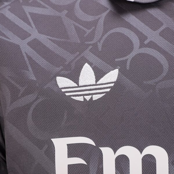 Camisa Real Madrid Third 24/25  Torcedor Adidas Masculina - Cinza - Image 6