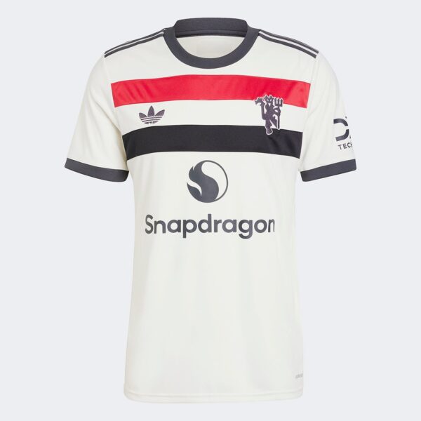 Camisa Manchester United Third 24/25 Torcedor Adidas Masculina - Branco