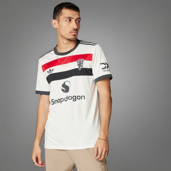 Camisa Manchester United Third 24/25 Torcedor Adidas Masculina - Branco - Image 3