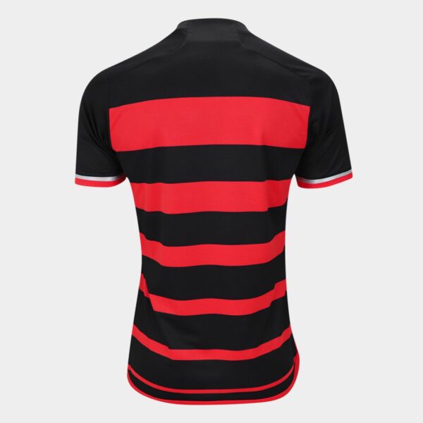 Camisa Flamengo I 24/25 Torcedor Adidas Masculina - Vermelho+Preto - Image 2